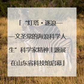 “灯塔 • 逐浪——文圣常的海浪科学人生”科学家精神主题展在山东省科技馆启幕