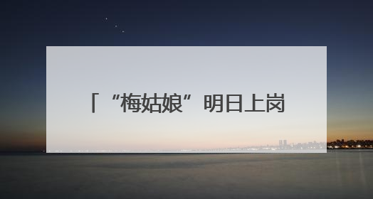 “梅姑娘”明日上岗 今年她可能“出镜”少但“戏份”重