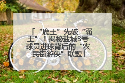 “鹿王”先破“霸王”！揭秘盐城3号球员进球背后的“农民街游侠”联盟
