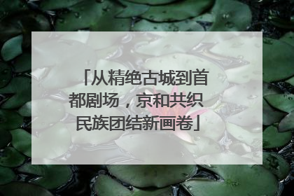从精绝古城到首都剧场，京和共织民族团结新画卷