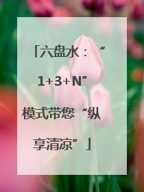 六盘水：“1+3+N”模式带您“纵享清凉”