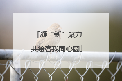 凝“新”聚力 共绘客我同心圆