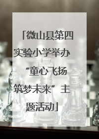 微山县第四实验小学举办“童心飞扬 筑梦未来”主题活动