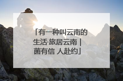有一种叫云南的生活·旅居云南｜菌有信 人赴约