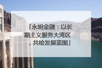 永明金融：以长期主义服务大湾区，共绘发展蓝图