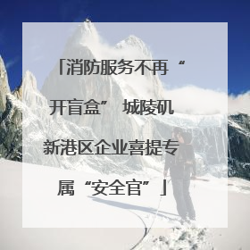 消防服务不再“开盲盒” 城陵矶新港区企业喜提专属“安全官”