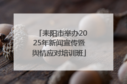 耒阳市举办2025年新闻宣传暨舆情应对培训班