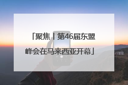 聚焦丨第46届东盟峰会在马来西亚开幕
