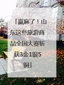 赢麻了！山东这些旅游商品全国大赛斩获3金1银5铜